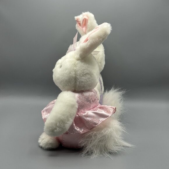 Main Joy Plush Bunny Rabbit Pair Vintage 13" NO SOUND OR LIGHTS Peter Rabbit - Picture 4 of 10